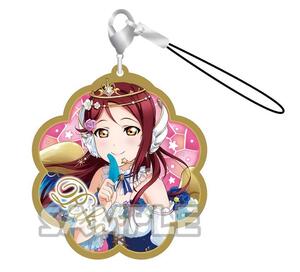 ラブライブ! サンシャイン!!桜内梨子 アクリル ストラップ アクキー スクフェス天使編クリア チャーム プレート キーホルダー カプセルトイ