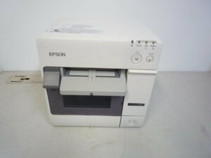 * Epson /EPSON* ink-jet color label printer *TM-C3400*M242A*USB* ink lack of Junk *h05645