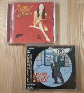 Aerosmith☆「Jaded + Hole In My Soul」 マキシＣＤ ２枚セット