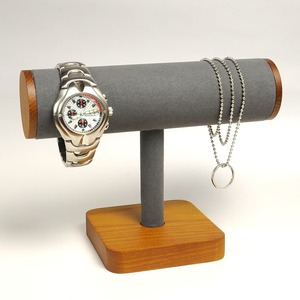 アクセサリースタンド 円筒型 腕時計スタンド ディスプレイ用品 [ ブラック ] ディスプレイスタンド ネックレススタンド