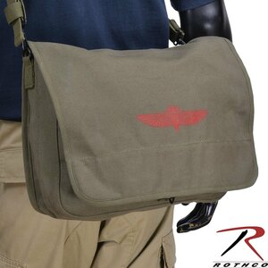 Rothco canvas bag palato LOOPER [ olive gong b] messenger bag bag casual bag bag 
