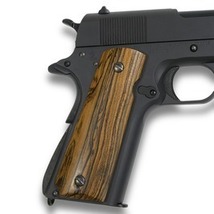 M1911用 カスタムグリップ 東京マルイ/WA/MGC/KSC他 各社GBB対応 フルサイズ [ 木目 ] ガバメント用_画像6