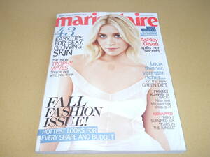 marie claire fashion magazine September 2009 Ashley Olsen abroad magazine * dirt equipped 