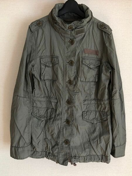 ミリタリージャケット ジャンパー パーカー カーキ JACKET ミリタリーシャツ MILITARY