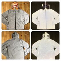 リフレクター タイガー パーカー ジャケット Mサイズ a bathing ape BAPE tiger zip hoodie jacket エイプ ベイプ アベイシングエイプ i25_画像1