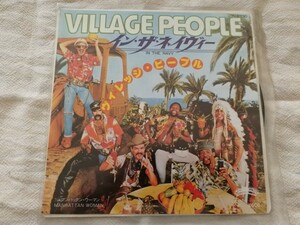 ヴィレッジ・ピープル イン・ザ・ネイヴィー マンハッタン・ウーマンレコード EP 昭和レトロ VILLAGE PEOPLE IN THE NAVY カサブランカ