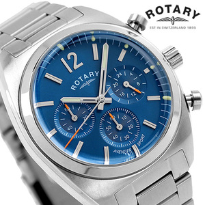 ロータリー AVENGER SPORT クオーツ 腕時計 メンズ クロノグラフ ROTARY GB05485/05 アナログ ブルー