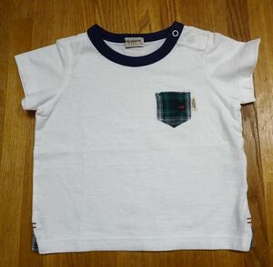 ミキハウス　ブラックベア　半袖　Tシャツ　70cm　MIKIHOUSE　くま　 BBB