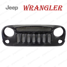 JEEP JK Wrangler ゴーストグリル アングリーグリル バットフェイス メッシュ カスタム パーツ ドレスアップ 1GR22DX8AA_画像1