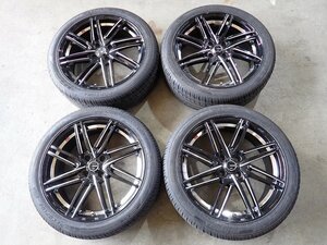 QR6102【送料無料205/45R17】Weds レオニス GREILA グレイラ アクア ヴィッツ ヤリス スイフト ■17×6.5J 100/4H ET42■