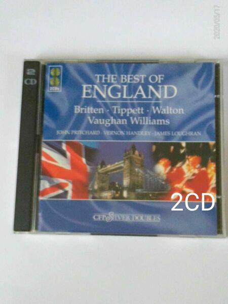 (2CD)The Best of England - Britten,Vaughan Williams,Tippett（中古美品）