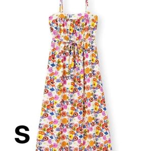 【新品】蜷川実花コラボ プリントキャミソールワンピース S