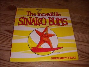 10’LP：THE INCREDIBLE SINALCO BUMS GREMMIE'S TRIAL：カラー・レコード：独盤：90年代サーフ・ガレージ