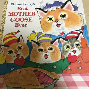 リチャードスキャリー マザーグース Richard Scarrys Best MOTHER GOOSE Ever 洋書絵本