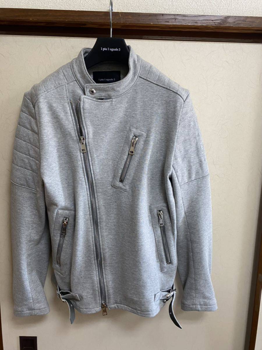 新品1 piu 1 uguale 3 B.R別注21SSシングルライダース白Ⅴ 純正サイト