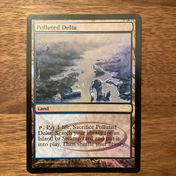 mtg 汚染された三角州 ジャッジ foil