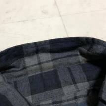 【送料360円】Ralph Lauren ラルフローレン コットンネルシャツ 長袖 男性用 メンズ Sサイズ チェック柄 古着 AB343_画像5