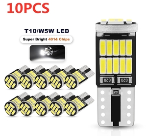 超爆光！ 10個セットT10 LED 4014 26SMD スモール ポジション ルームランプ バックランプ ナンバー灯 ラゲッジ バニティ /26