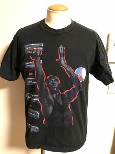 1990's USA製 ビンテージ NIKE 銀タグ マイケル ジョーダン Tシャツ M ブラック 隠れダンクマンロゴ ナイキ AIR JORDAN xpv