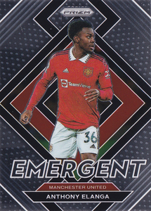 【エランガ/Anthony Elanga】2022-23 Panini Prizm Premier League EMERGENT