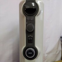 ◎【デロンギ オイルヒーター 】De'Longhi 型式番号 HJ0812 1200W 可変式 鉱物油 再資源化システム付 空調 家電 オイル ヒーター 81-79_画像8