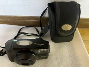 【動作美品】Pentax Zoom 105 Super ペンタックス コンパクトフィルムカメラ ケース付き