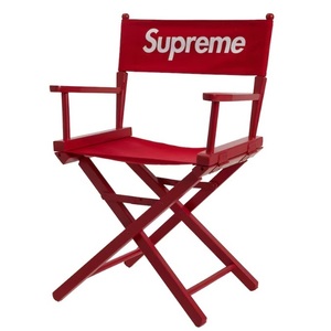 国内正規 19ss Supreme シュプリーム Director's Chair ディレクターズ チェア 椅子 Red