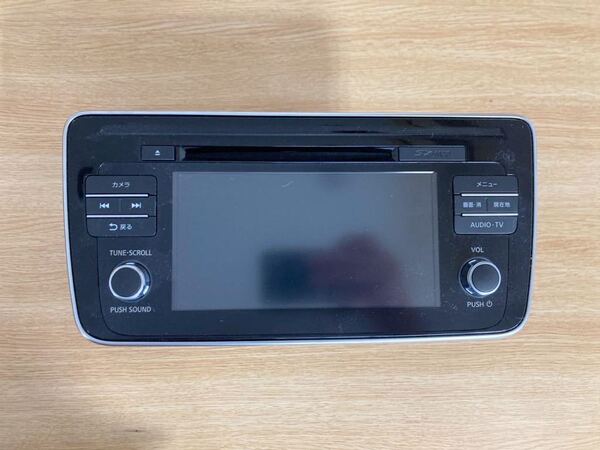 日産リーフ、ZE1 カーナビゲーション 純正 H30年 グレードG *動作OK