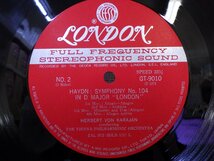 LP レコード 帯 HERBERT VON KARAJAN HAYDN SYMPHONY NO.103 DRUM ROLL カラヤン 太鼓連打 ロンドン ハイドン 【 E+ 】 E3956Z_画像4