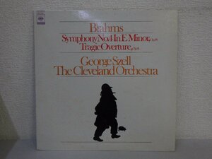 LP レコード BRAHNS SYMPHONY NO.4 GEORGE SZELL THE CLEVELAND ORCHESTRA ブラームス 交響曲 第4番 セル クリーヴランド 【E-】 E3763Z