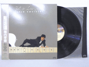 LP レコード 帯 堀内孝雄 FALL IN LOVE AGAIN 【VG+】 H2348T