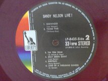 LP レコード 帯 赤盤 SANDY NELSON サンディ ネルソン 狂熱のサンディ ネルソン 【E+】 H1527A_画像5