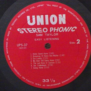 LP レコード Sam Taylor サム テイラー Easy Listening POPULAR COLLECTION DE LUXE 【E+】 H1408Aの画像5