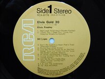 LP レコード 2枚組 Elvis Presley エルヴィスプレスリー ELVIS GOLD 30 ブックレット付 【E+】 H2668K_画像6