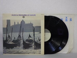 LP レコード 2枚組 CARAVELLI カラベリ MUSICAL TREASURIES OF EUROPE 2 【VG+】 H2752A