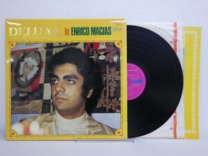 LP レコード ENRICO MACIAS IN DELUXE エンリコ マシアス 【 E- 】 H2724Z