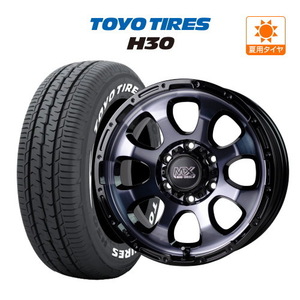 200系 ハイエース ホイール 4本セット ホットスタッフ マッドクロス グレイス TOYO H30 215/60R17