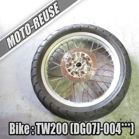 自動車・オートバイtw200 フロントホイール 15インチ ビッグフット