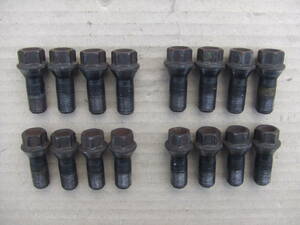 * MF16 Mini Cooper R56 R55 original wheel bolt 16 pcs set M14 * BMW Mini MINI MF16 ME14 one Cooper ML16 MM16