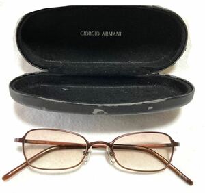 Giorgio ARMANIjoru geo * Armani солнцезащитные очки градация Brown мужчина женщина 48*18 145