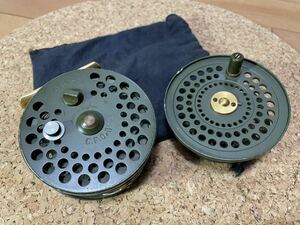 ★即決！稀少 限定色 ORVIS CFO 4 オービス fly reel フライリール 替えスプール・袋付き 中古良品！機関好調 C.F.O.IV ★