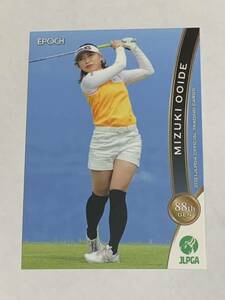 大出瑞月 2021 EPOCH エポック JLPGA 女子ゴルフ レギュラーカード 即決