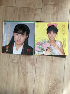 ☆80年代アイドル☆おニャン子　吉沢秋絵　渡辺美奈代　7EP レコードセット