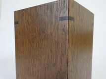 北海道手作り小物 ナラ材Ｓ　ペン立てＡ 木製 ペンスタンド ぺんたて 家具屋の職人が製作_画像10