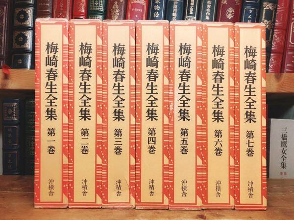 絶版!! 梅崎春生全集 全7巻揃 沖積舎 検:野間宏/安岡章太郎/山本健吉/中村真一郎/椎名麟三/埴谷雄高/本多秋五/大岡昇平/伊藤整/芥川龍之介