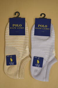  с биркой женщина POLO RALPH LAUREN Polo Ralph Lauren короткие носки 2 пар комплект бесплатная доставка 