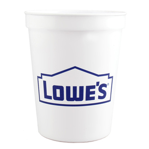 プラカップ LOWE'S ロウズ スタジアムカップ 高さ11×直径9cm プラスチック製 BPA FREE アメリカ雑貨 MADE