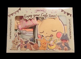 ポケットモンスター　プレミアムタオルギフトセット　Cafe　/ 　ポケモン　Enjoy your Cafe time !