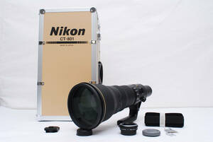★新品級★NIKON ニコン AF-S NIKKOR 800mm f5.6E FL ED VR 超望遠 単焦点 レンズ ケース付★6307