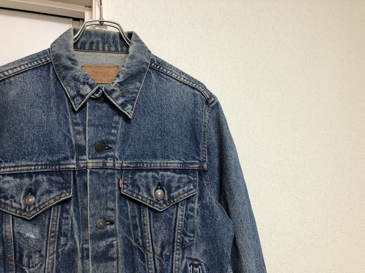 80sヴィンテージ MADE IN USAアメリカ製リーバイス70505-0216デニムジャケットジージャンsize 40R 80sヴィンテージ MADE IN USAアメリカ製リーバイス70505-0216デニムジャケットジージャンsize 40R